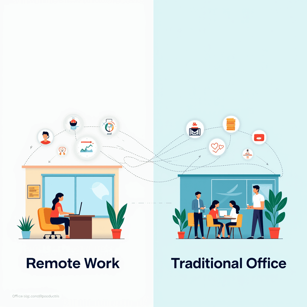 The Impact of Remote Work on Employee Productivity and Well-being